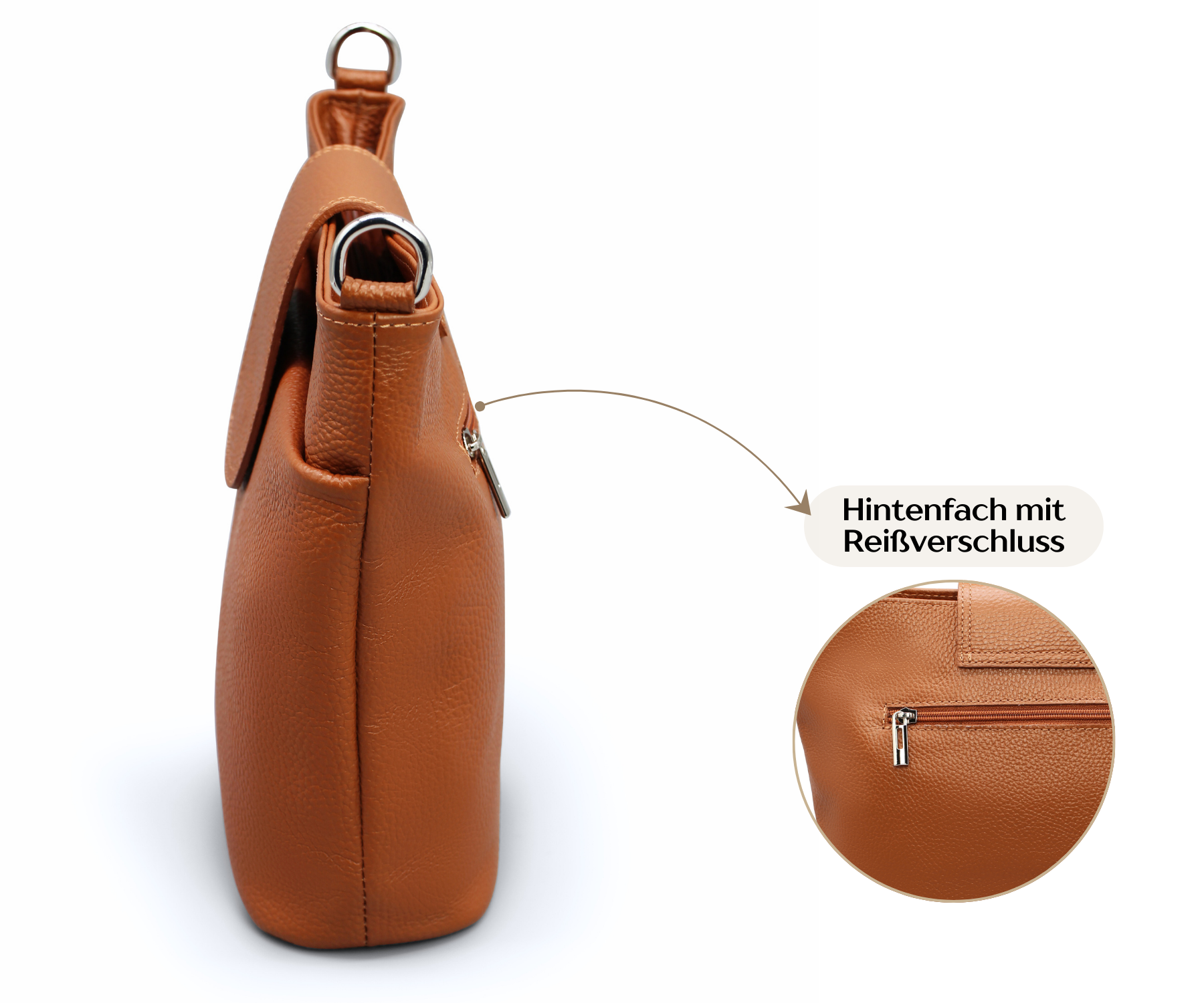 Ellie - Cognac Braun