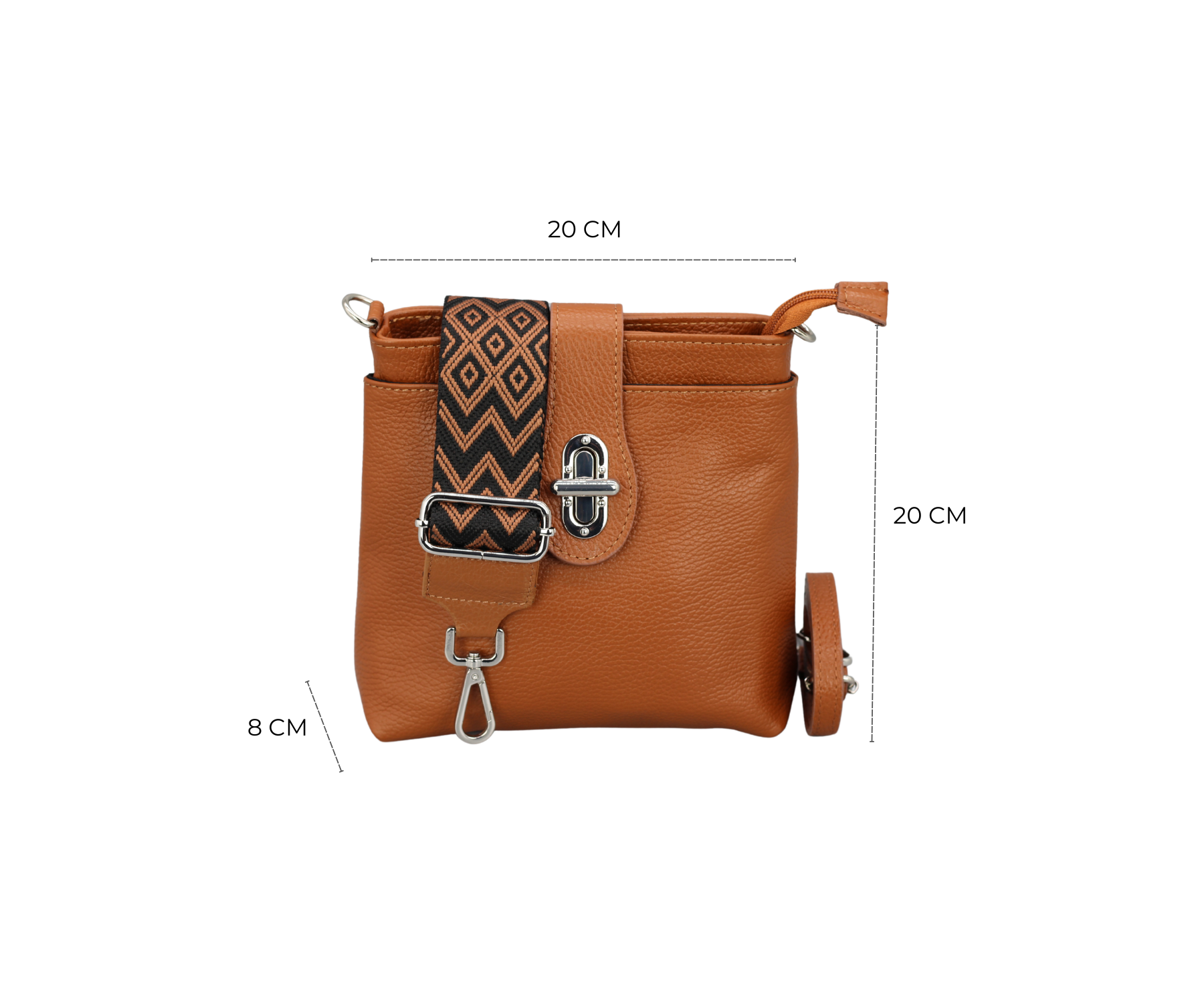 Tina - Cognac Braun