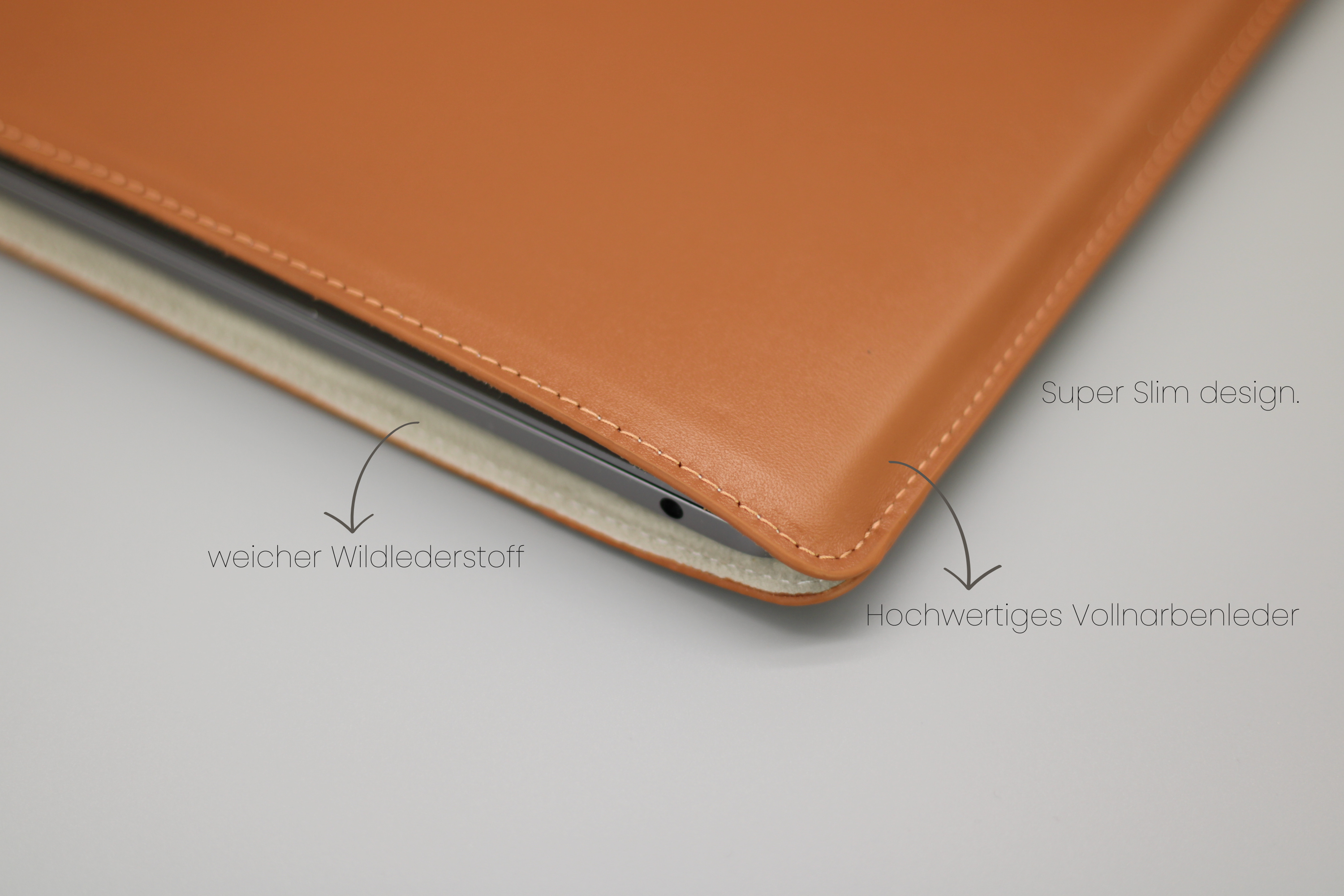 Macbook Air/Pro 13" Taschen - Taupe