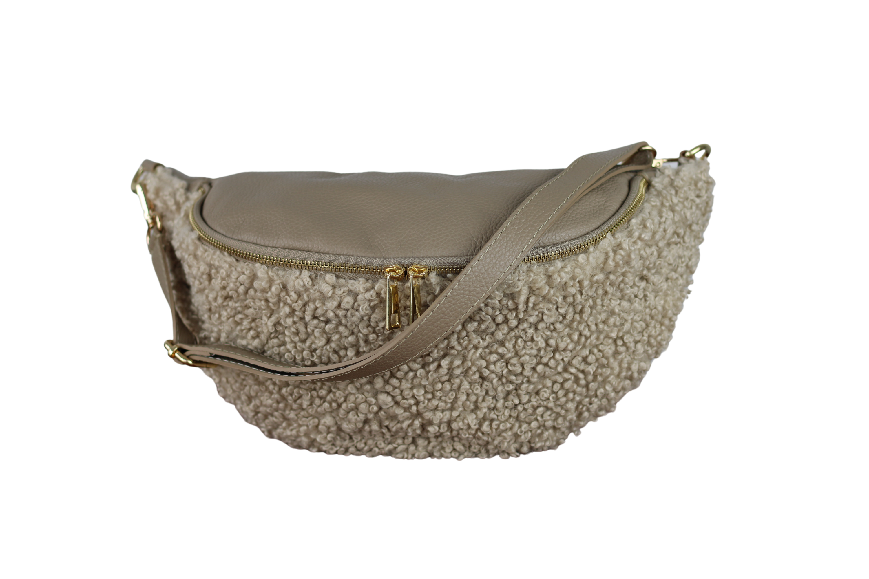 Teddy Bag - Taupe (Gold)